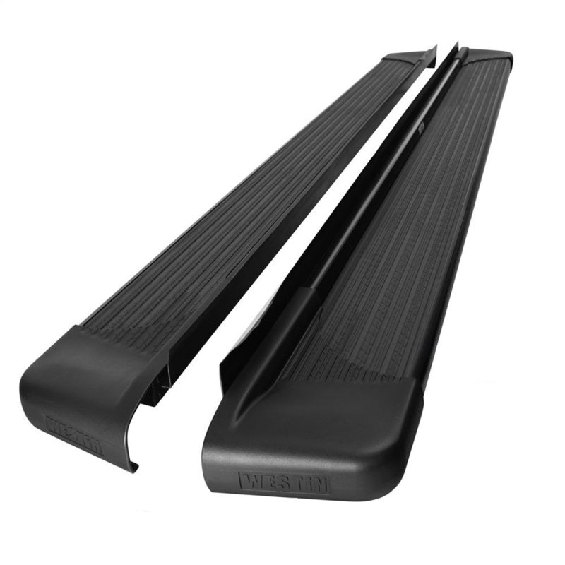 Westin SG6 Black Aluminum Running Boards 74.25 in