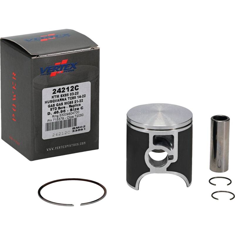 Vertex Pistons Cast Piston Kit 85Sx