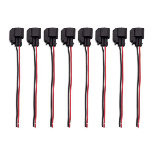 BLOX Racing Injector Pigtail Ev14 Female - Set Of 8