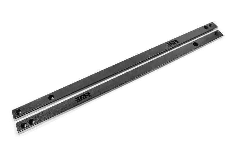 BMR 15-20 S550 Mustang Chassis Jacking Rails (Shorter Tube) - Black Hammertone