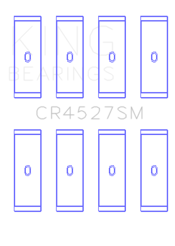 King Engine Bearings VW/Audi CAva/CAxa/Blf/Blg/Bts (Size +0.50mm) Connecting Rod Bearing Set