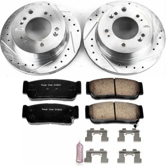 Power Stop 07-09 Kia Sorento Rear Z23 Evolution Sport Brake Kit