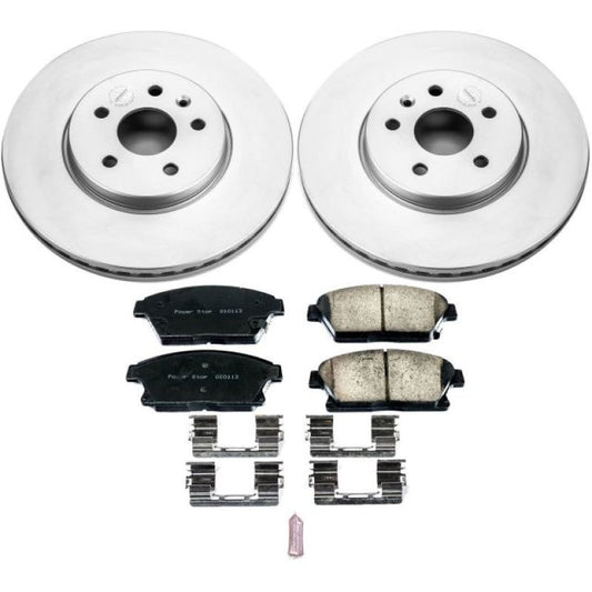 Power Stop 13-18 Buick Encore Front Z17 Evolution Geomet Coated Brake Kit