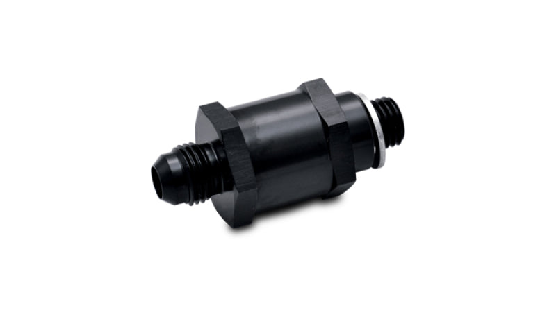 Vibrant Fuel Pump Check Valve -6AN Male Flare to 12mm x 1.5 Metric