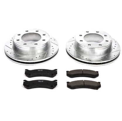 Power Stop 01-03 Chevrolet Silverado 1500 HD Rear Z23 Evolution Sport Brake Kit