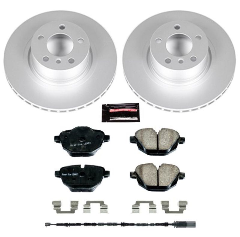 Power Stop 11-17 BMW X3 Rear Z23 Evolution Sport Coated Brake Kit