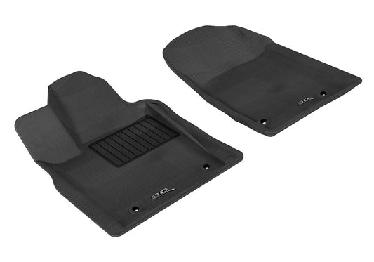 3D MAXpider 2013-2020 Dodge/Jeep Grand Cherokee/Durango Kagu 1st Row Floormat - Black