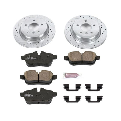 Power Stop 09-10 BMW Z4 Rear Z23 Evolution Sport Brake Kit