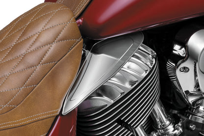 Kuryakyn Saddle Shields Heat Deflectors 14-Up Indian Models(excluding Scout) Smoke