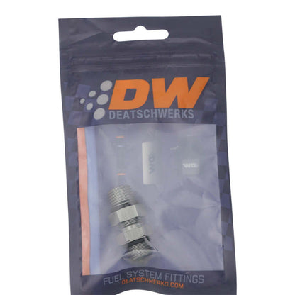 DeatschWerks 6AN ORB Male to 6AN ORB Male Swivel Adapter - Anodized DW Titanium