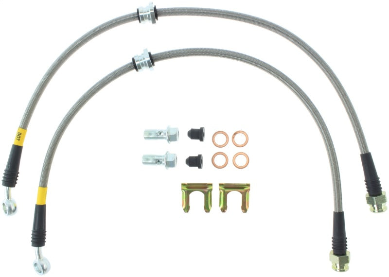 StopTech 04-07 STi Stainless Steel Rear Brake Lines