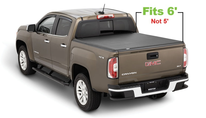 Tonno Pro 15-19 Chevy Colorado 6ft Fleetside Hard Fold Tonneau Cover