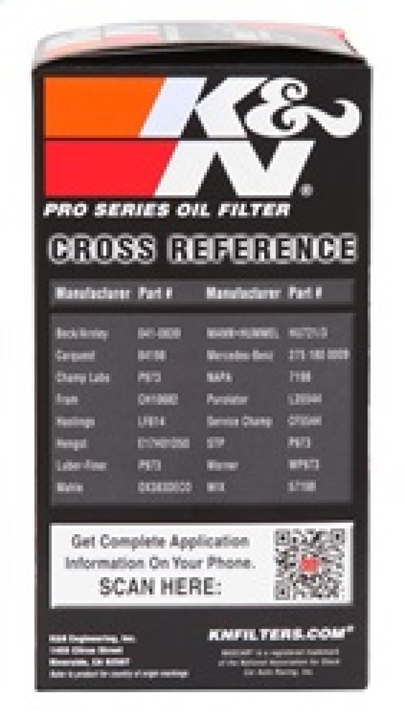 K&N Oil Filter for 04-15 Mercedes Benz