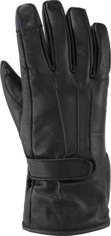 Kuryakyn Leather By River Road Taos Cold Weather Gloves Black - Small