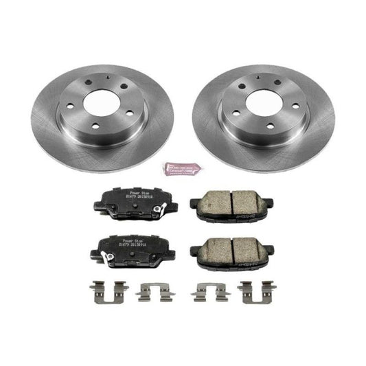 Power Stop 14-16 Mazda 3 Rear Autospecialty Brake Kit