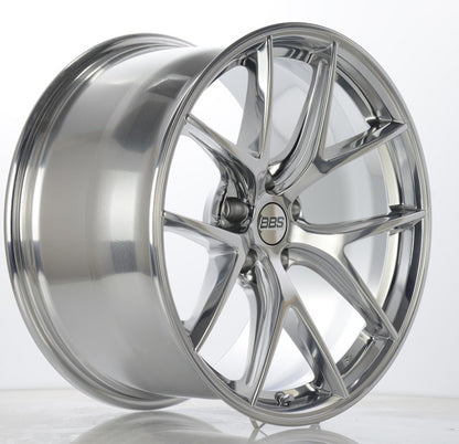 BBS CI-R 19x9 5x120 ET44 Ceramic Polished Rim Protector Wheel -82mm PFS/Clip Required - Precision R