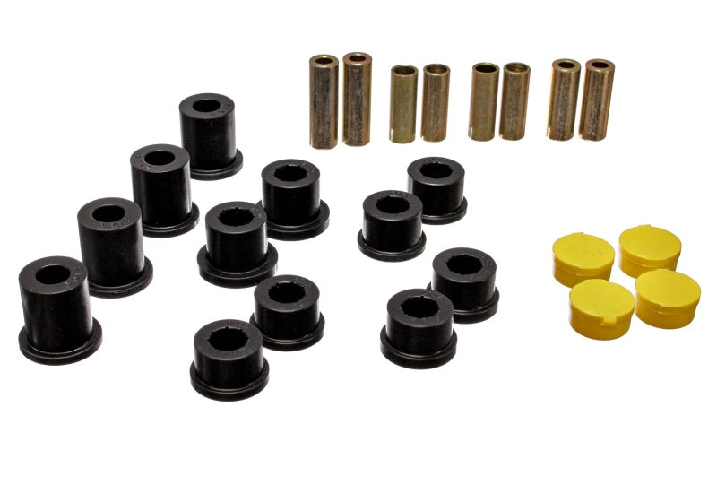 Energy Suspension 90-97 Mazda Miata Black Front Control Arm Bushing Set