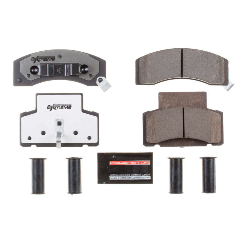 Power Stop 91-00 Chevrolet C3500 Front Z36 Truck & Tow Brake Pads w/Hardware