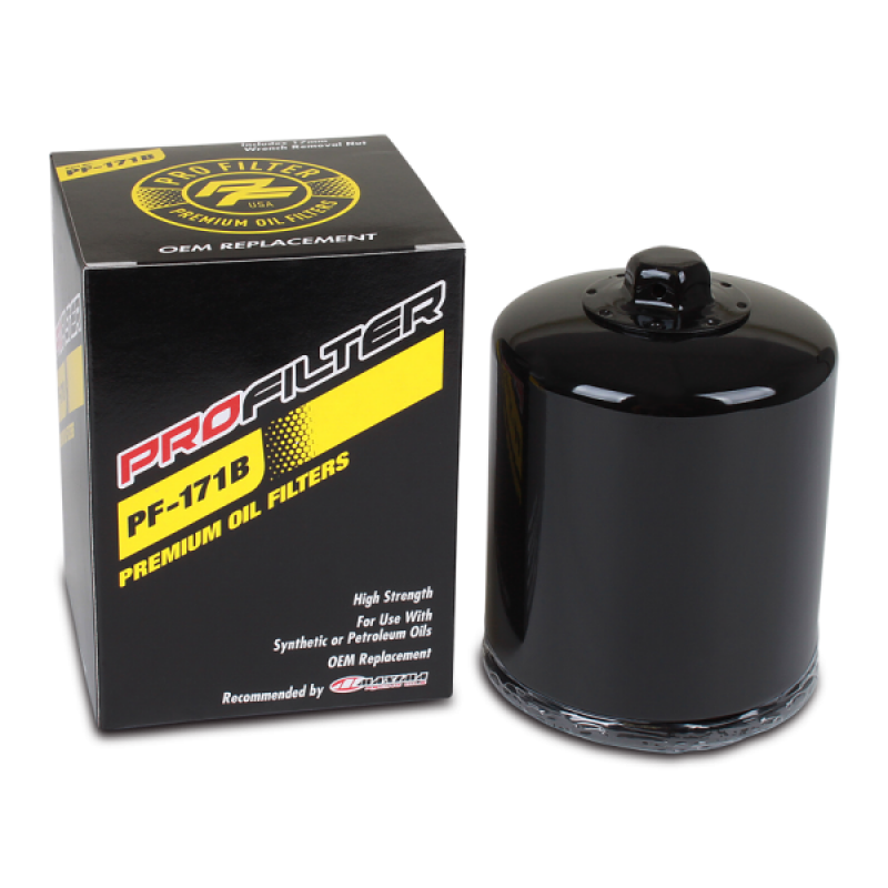 ProFilter Harley Spin-On Black Various Performance Oil Filter