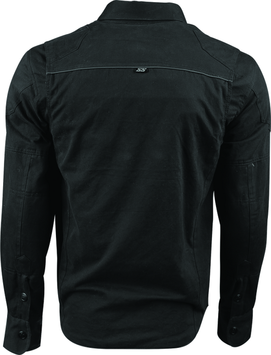 Speed and Strength Call to Arms Moto Shirt Black - Small