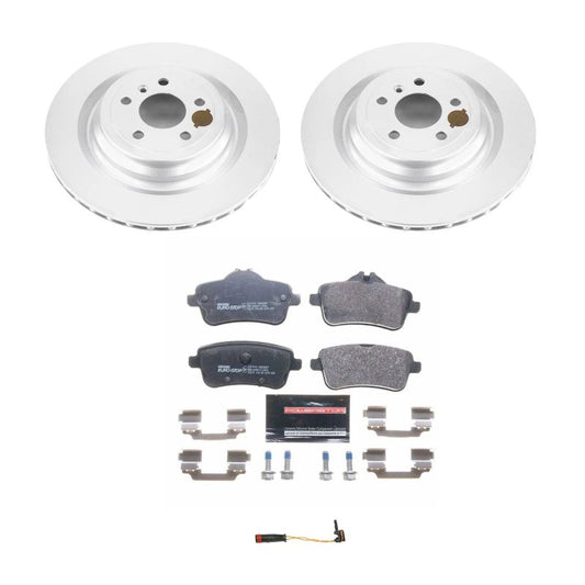 Power Stop 17-19 Mercedes-Benz GLS450 Rear Euro-Stop Brake Kit