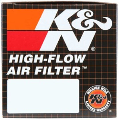 K&N Filter Universal Rubber Filter 1 3/4 inch 10 Degree Flange 3 1/2 inch OD 4 1/2 inch Height