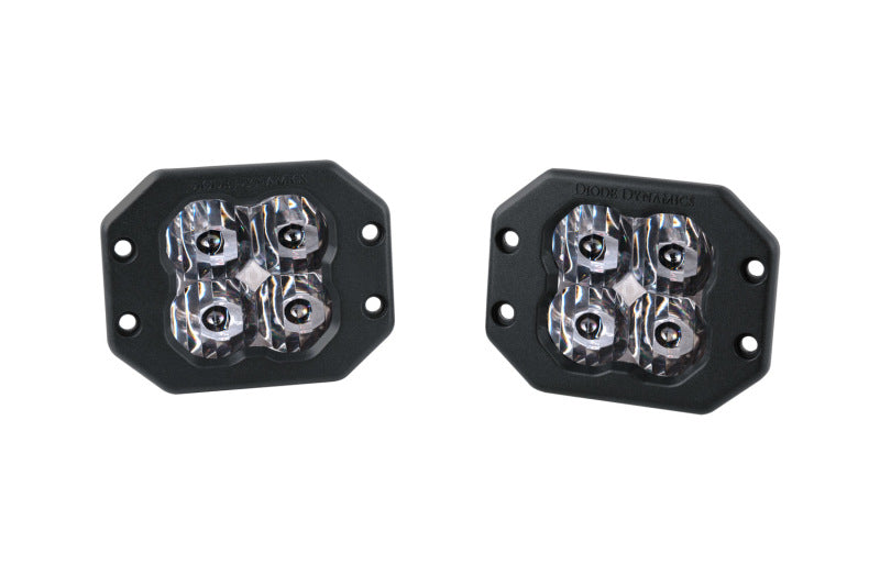 Diode Dynamics SS3 Sport ABL - White SAE Driving Flush (Pair)