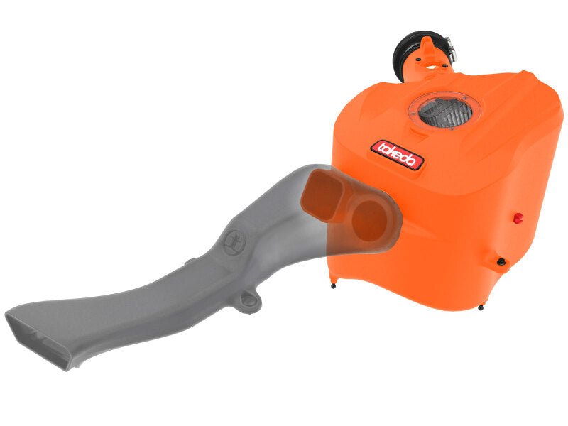 aFe 2023+ Toyota GR Corolla Takeda Momentum Cold Air Intake System Orange w/ Pro DRY S Filter