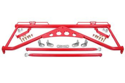 BMR 15-20 Ford Mustang Harness Bar - Red