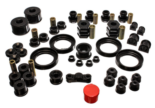 Energy Suspension 99-00 Honda Civic Si Black Hyper-Flex Master Bushing Set