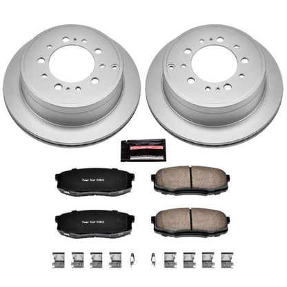 Power Stop 08-11 Lexus LX570 Rear Z17 Evolution Geomet Coated Brake Kit