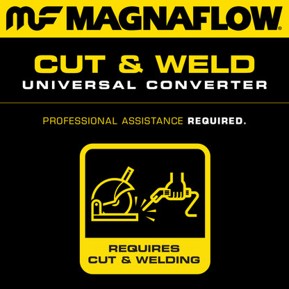 MagnaFlow Conv Universal 5.0 C/C 3.0 Spun OEM