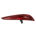 AlphaRex 20-24 Toyota Supra LUXX-Series Laser Style LED Tail Lights Black-Red