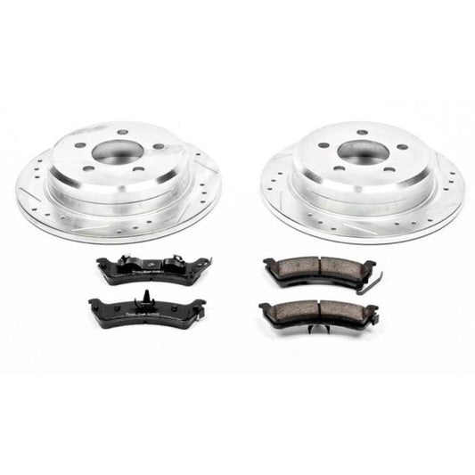 Power Stop 93-98 Jeep Grand Cherokee Rear Z23 Evolution Sport Brake Kit