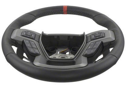 Ford Racing 15-18 F-150 Raptor Performance Steering Wheel Kit - Red Sightline