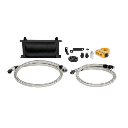 Mishimoto 08-14 Subaru WRX Thermostatic Oil Cooler Kit - Black