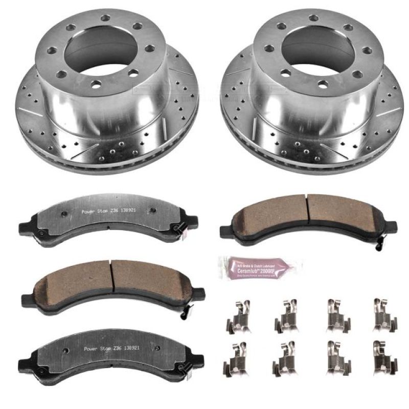 Power Stop 03-08 Chevrolet Express 3500 Rear Z36 Truck & Tow Brake Kit