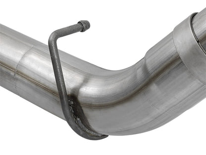 aFe Victory Series 4in 409-SS DPF-Back Exhaust w/ Dual Polished Tips 2017 GM Duramax V8-6.6L(td) L5P