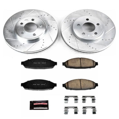 Power Stop 03-11 Ford Crown Victoria Front Z23 Evolution Sport Brake Kit