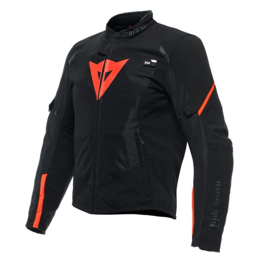 Dainese Smart Jacket Long Sleeve Sportblack/Fluorescent-Red Size - 52