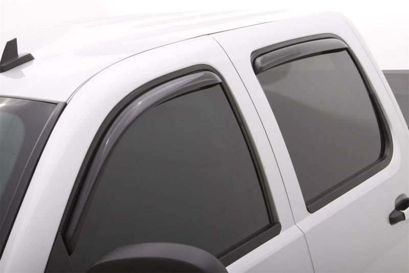 Lund 04-14 Ford F-150 SuperCab Ventvisor Elite Window Deflectors - Smoke (4 Pc.)