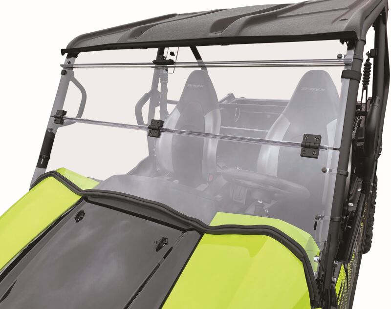 QuadBoss 16-22 Kawasaki KRF800 Teryx Windbreak Folding Windshield