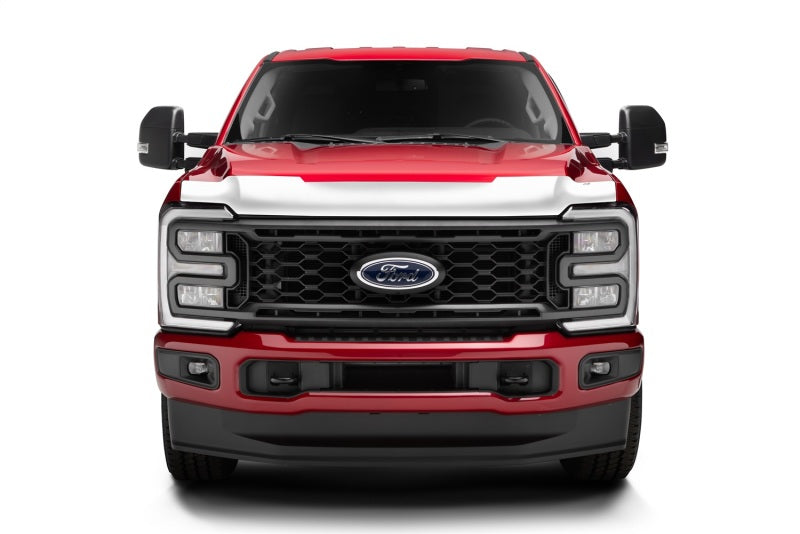 AVS 23-24 Ford F-250 Super Duty/F-350 Super Duty/F-450 Super Duty Aeroskin Hood Protector - Chrome