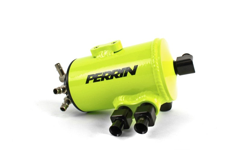 Perrin 02-14 Subaru WRX / 04-19 STI with FMIC Air Oil Separator - Neon Yellow