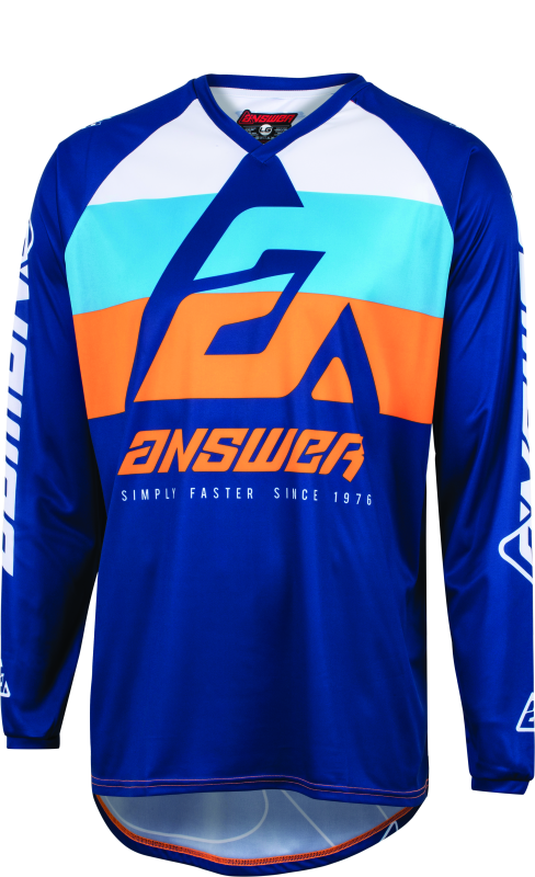 Answer 23 Syncron CC Jersey Blue/Orange/Black - XS