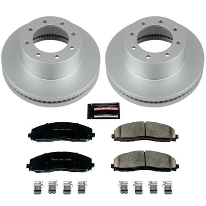 Power Stop 13-19 Ford F-250 Super Duty Front Z17 Evolution Geomet Coated Brake Kit