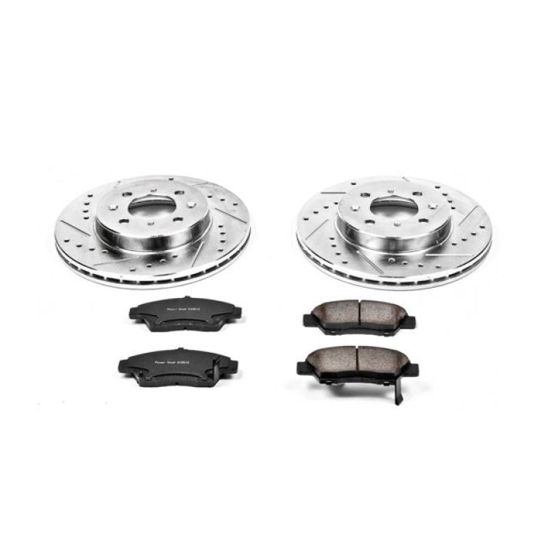 Power Stop 09-14 Honda Fit Front Z23 Evolution Sport Brake Kit