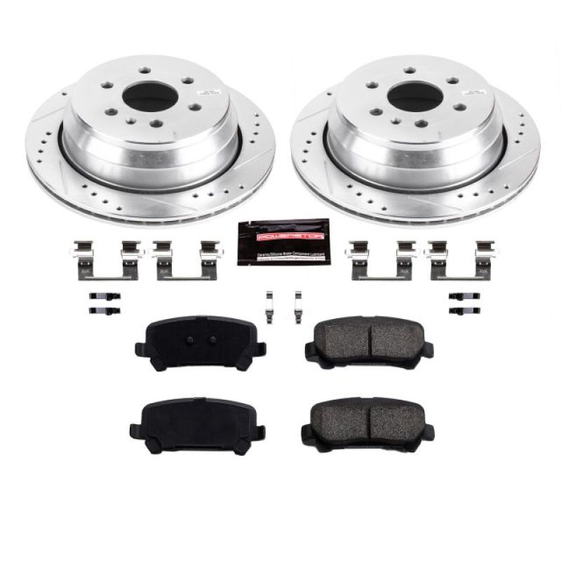 Power Stop 15-18 Chevrolet Colorado Rear Z23 Evolution Sport Brake Kit