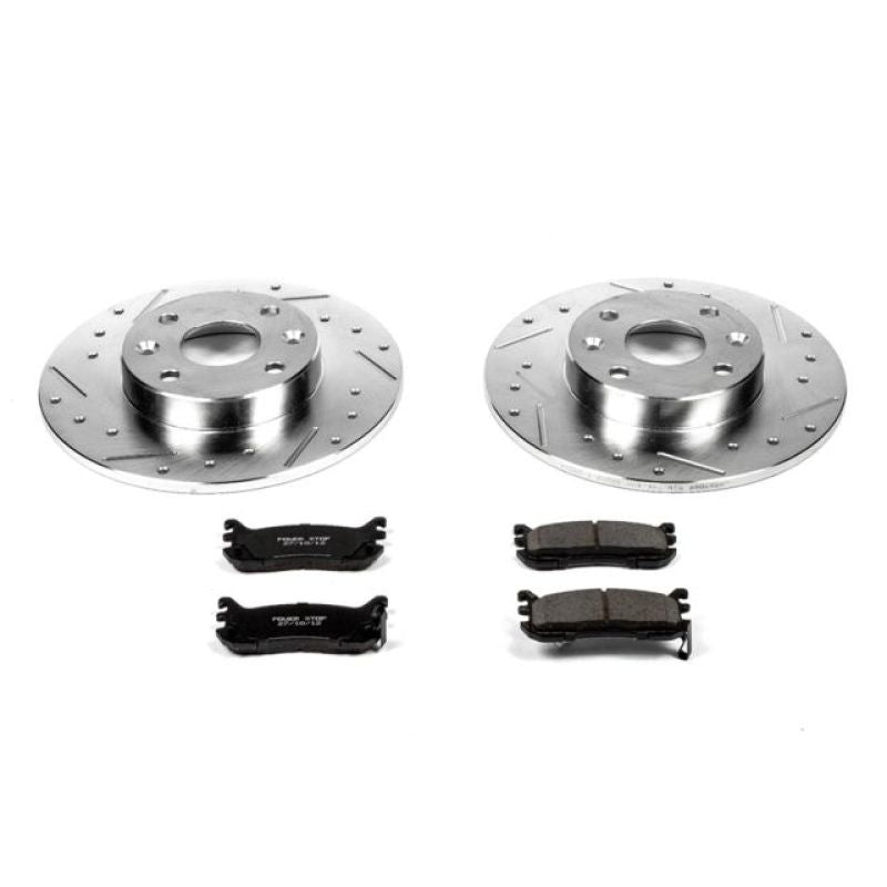 Power Stop 97-03 Ford Escort Rear Z23 Evolution Sport Brake Kit