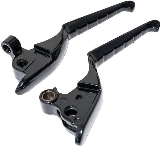 Kuryakyn 08-13 HD Touring Enygma Lever Kit - Gloss Black